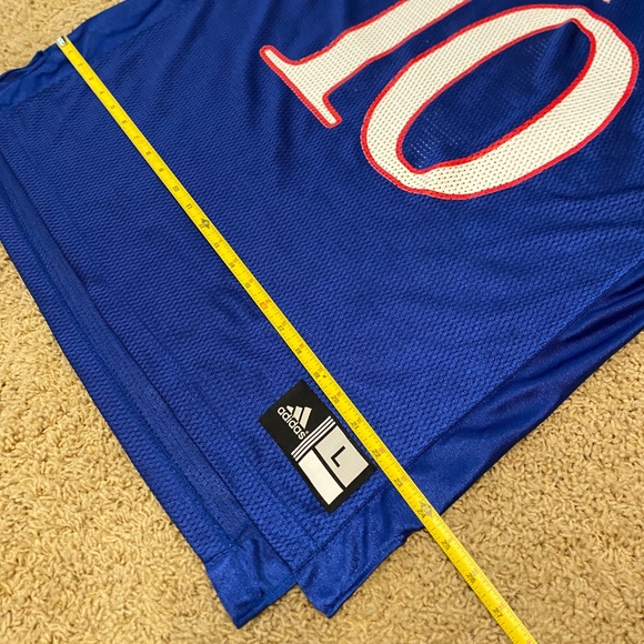 University of Kansas Adidas Pullover Football Jersery #10 - Picture 4 of 16